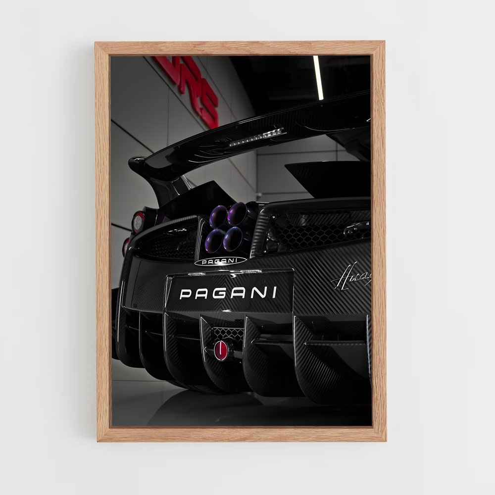 Poster Huayra BC Supercar Dream – affiche Pagani (vue 4)